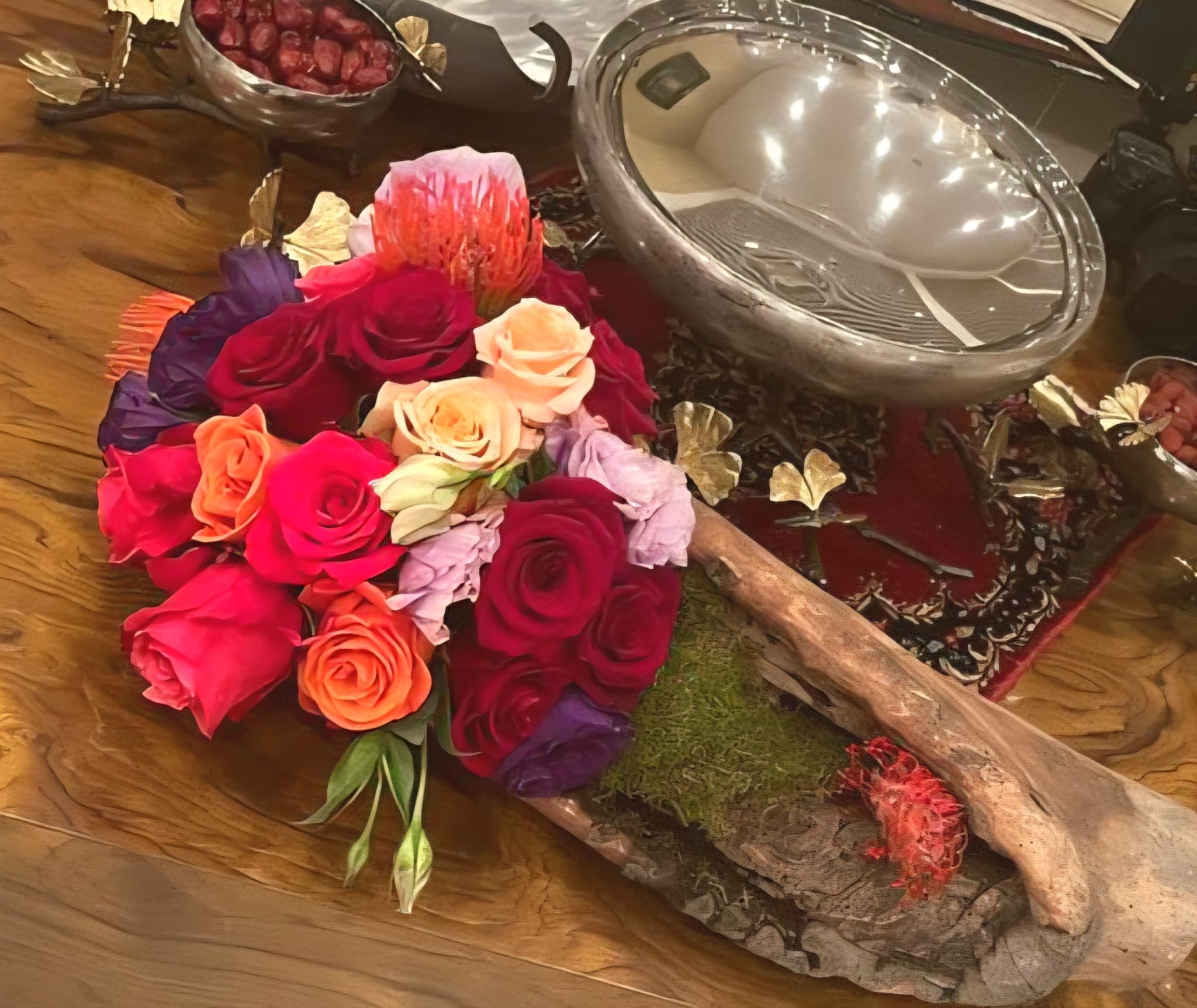 Couture wedding florals by Bloom & Berry, Nassau County